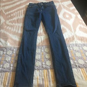 7 for all mankind Mid rise skinny jeans